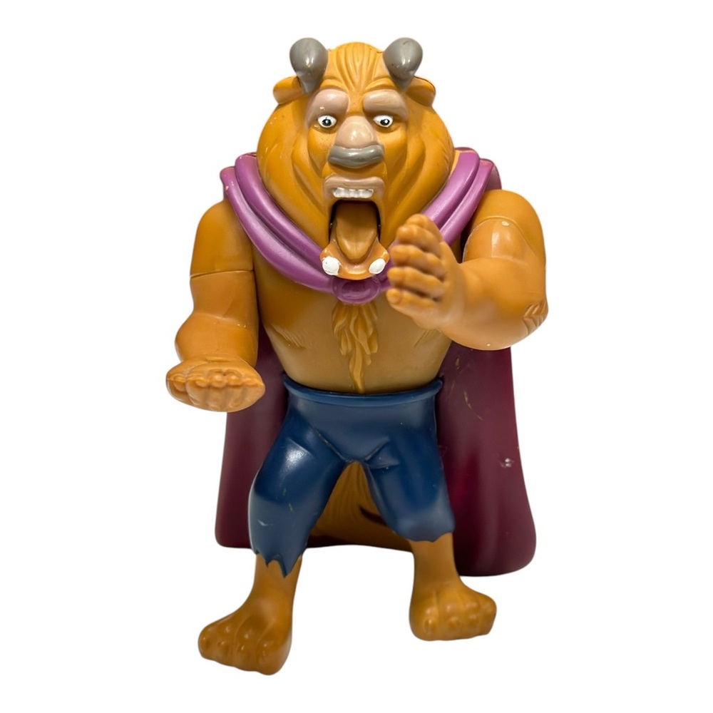 Vintage Disney Beauty and the Beast 4.5” toy figurine